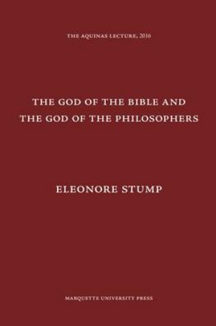 Cover of The God of the Bible and the God of the Philosophers