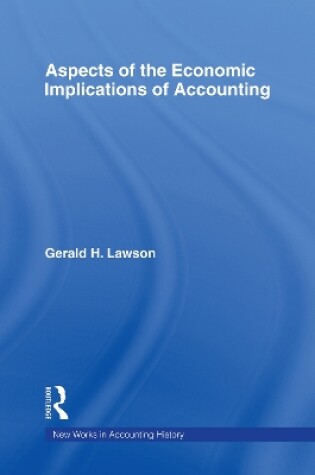 Cover of Aspects of the Economic Implications of Accounting
