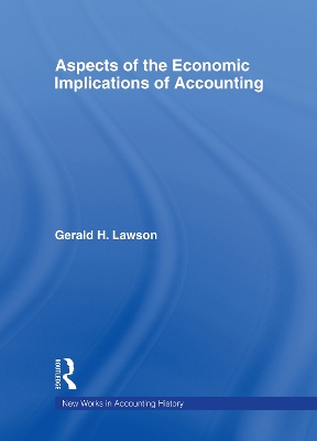 Book cover for Aspects of the Economic Implications of Accounting