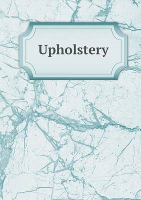 Book cover for Upholstery