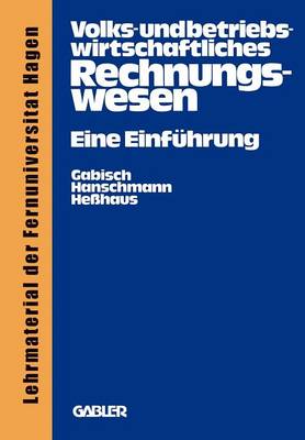 Book cover for Volks- und betriebswirtschaftliches Rechnungswesen