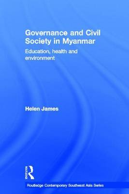 Book cover for Governance and Civil Society in Myanmar