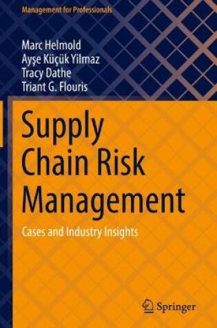 Cover of Supply Chain Risk Management