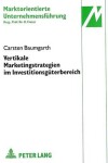 Book cover for Vertikale Marketingstrategien Im Investitionsgueterbereich