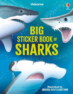 Book cover for Big Sticker Book of Sharks