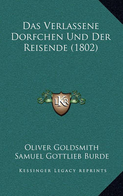 Book cover for Das Verlassene Dorfchen Und Der Reisende (1802)