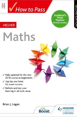 Cover of How to Pass Higher Maths, Second Edition