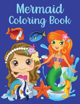Book cover for Mermaid Coloring Book