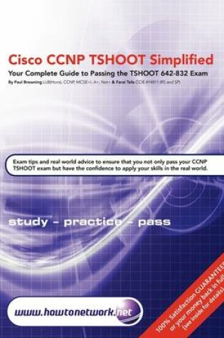 Cover of Cisco CCNP TSHOOT Simplified