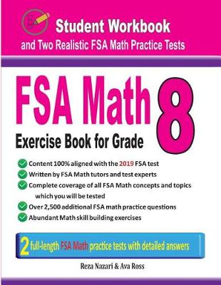 Book cover for FSA Math Exercise Book for Grade 8