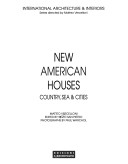 Book cover for New American Houses