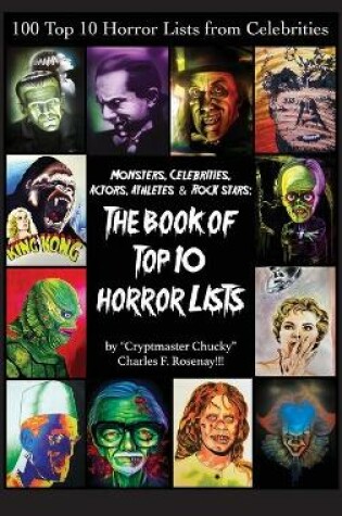 Cover of The Book of Top Ten Horror Lists (hardback)