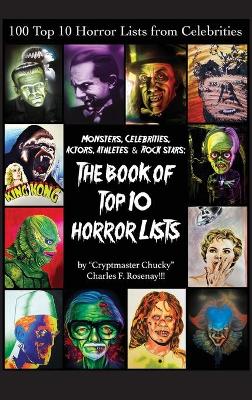 Book cover for The Book of Top Ten Horror Lists (hardback)