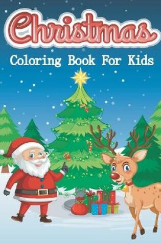 Cover of Christmas Coloring Book for Kids