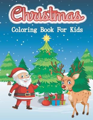 Book cover for Christmas Coloring Book for Kids