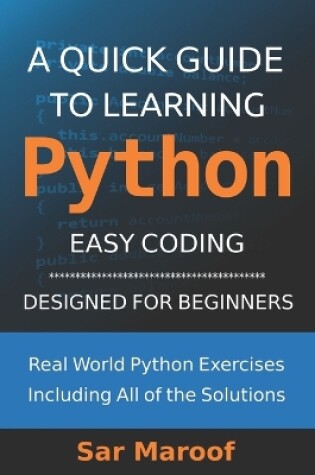 Cover of A Quick Guide to Learning Python