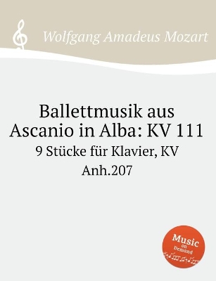 Cover of 9 Stücke für Klavier, K.Anh.207