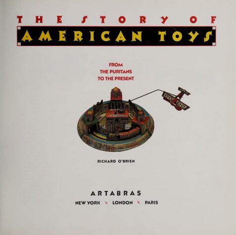Book cover for The Story of American Toys