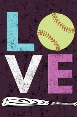 Book cover for Love Softball Book