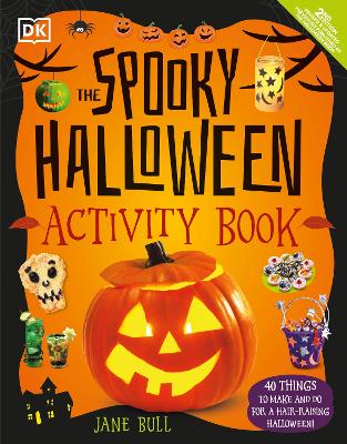 Book cover for The Spooky Halloween Activity Book