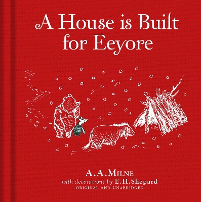 Book cover for Winnie-the-Pooh: A House is Built for Eeyore