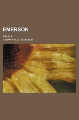 Cover of Emerson (Volume 1); Essays