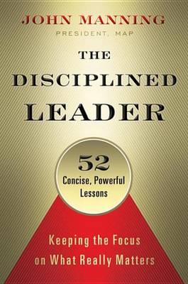 Book cover for The Disciplined Leader