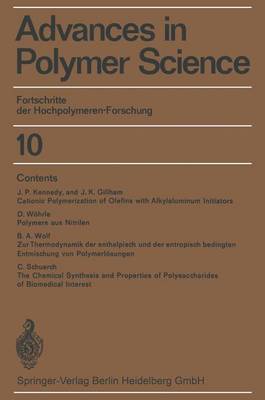 Book cover for Fortschritte der Hochpolymeren-Forschung