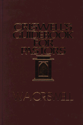 Cover of Criswell's Guidebook for Pastors