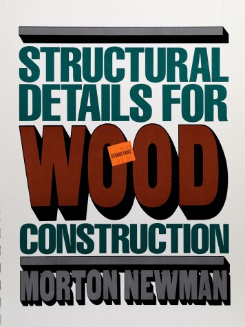 Book cover for Structural Details for Wood Construction