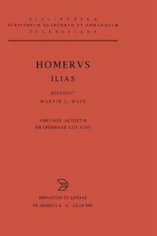 Cover of Homerus Ilias CB