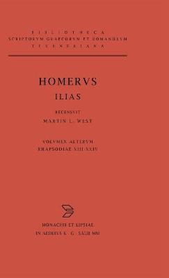 Book cover for Homerus Ilias CB