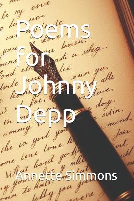 Book cover for Poems for Johnny Depp