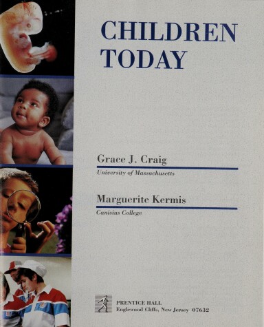 Book cover for Children Today