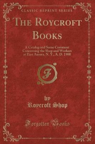 Cover of The Roycroft Books