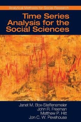 Cover of Time Series Analysis for the Social Sciences