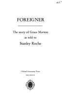 Book cover for Foreigner