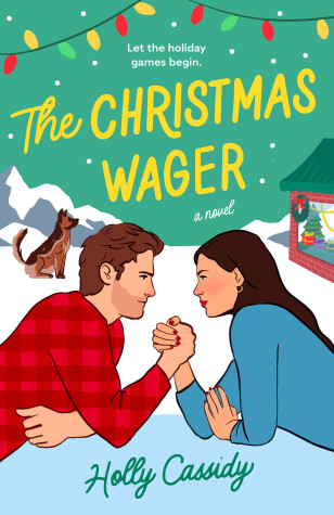 Book cover for The Christmas Wager