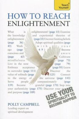 Cover of How to Reach Enlightenment: Teach Yourself Use Your Spirituality to Become Happier