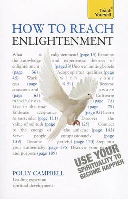 Book cover for How to Reach Enlightenment: Teach Yourself Use Your Spirituality to Become Happier