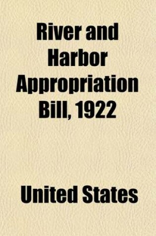 Cover of River and Harbor Appropriation Bill, 1922