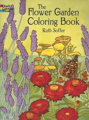 Book cover for The Flower Garden Coloring Book