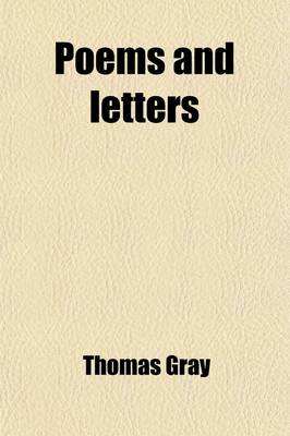 Book cover for Poems and Letters