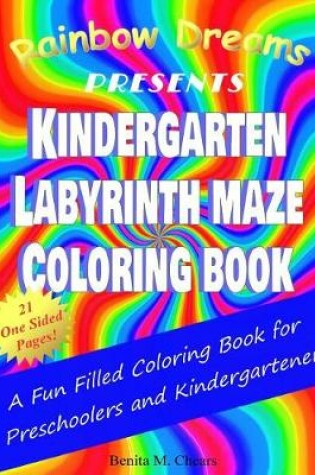 Cover of Kindergarten Labyrinth Maze Coloring Book