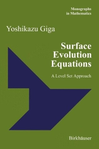 Cover of Surface Evolution Equations