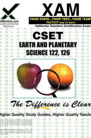 Cover of CSET Earth Science 122, 126