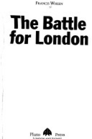 Cover of Battle for London