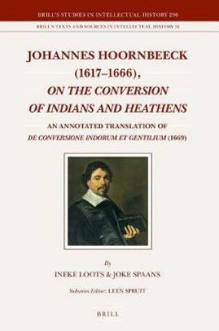 Cover of Johannes Hoornbeeck (1617-1666), on the Conversion of Indians and Heathens