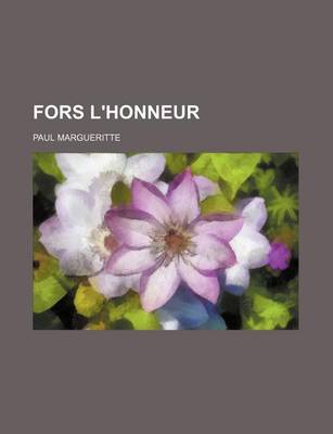 Book cover for Fors L'Honneur