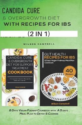 Book cover for Candida Cure & Overgrowth Diet with Recipes for Ibs